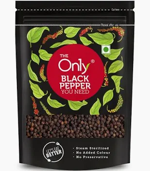 Premium Black Pepper Whole 200g